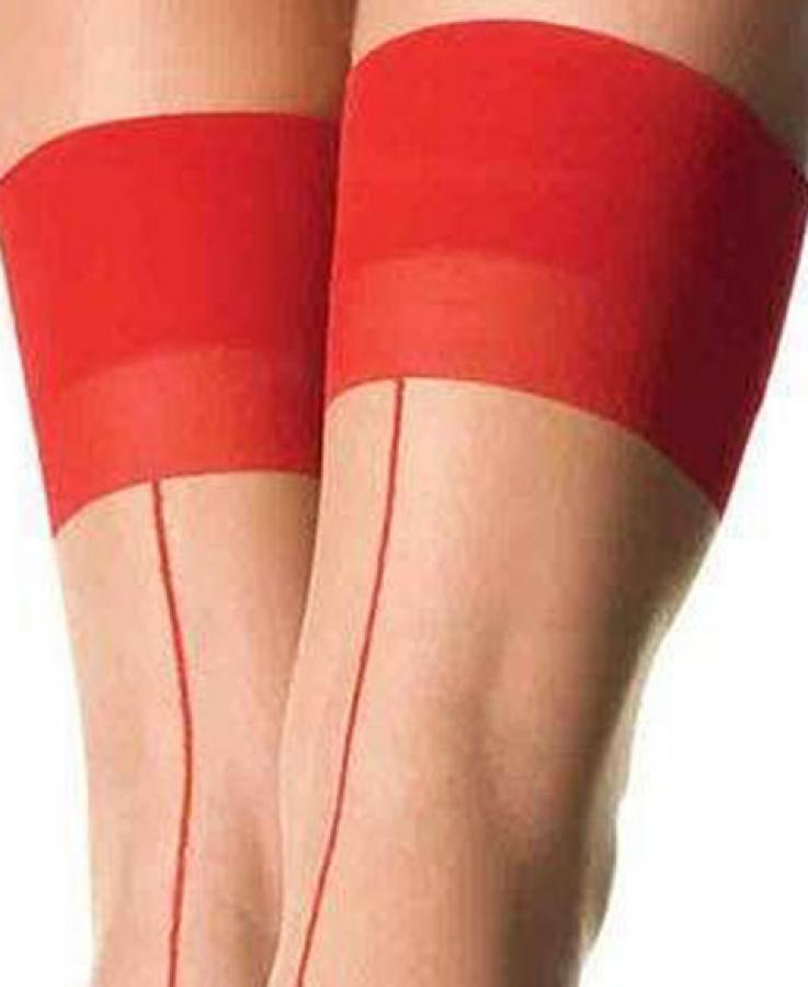 1027 Leg Avenue Sheer heel stockings