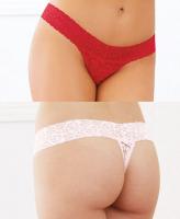 1376 Dreamgirl lace thong