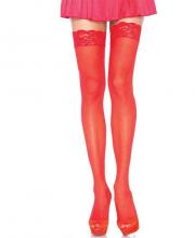 1011 Leg Avenue Nylon sheer thigh lace