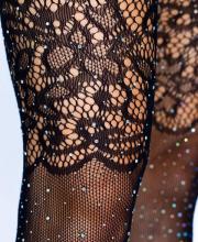 945 Leg Avenue Rhinestone fishnet stockings