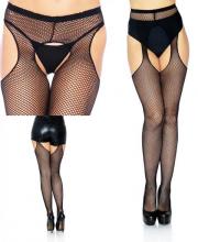 1402 Leg Avenue Fishnet suspender hose