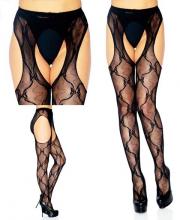 1907 Leg Avenue Bow lace suspender hose