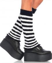 5587 Leg Avenue stripes leg warmers