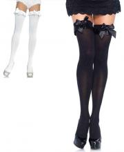 6010 Leg Avenue Opaque thigh highs ruffle