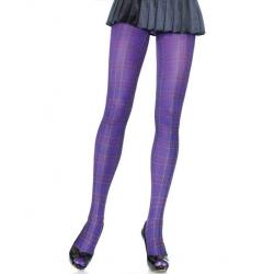 7726 Leg Avenue Opaque plaid tights