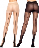 7905 Leg Avenue, Lycra sheer havana heel pantyhose