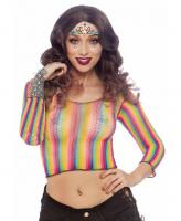 81600 Leg Avenue Rainbow fishnet top