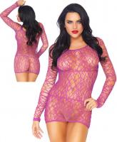 86570 Leg Avenue Web net mini dress