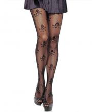 9160 Leg Avenue Micro net skull tights