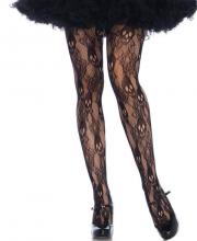 9751 Leg Avenue rose skull lace tights