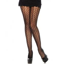 9759 Leg Avenue Plaited lace tights