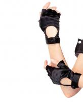 A1039 Leg Avenue, Fingerless Motorcycle Gloves