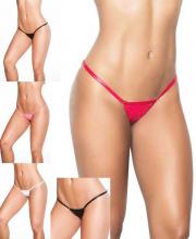 1092 Mapale Exotic Low Rise Clip Y Back Thong